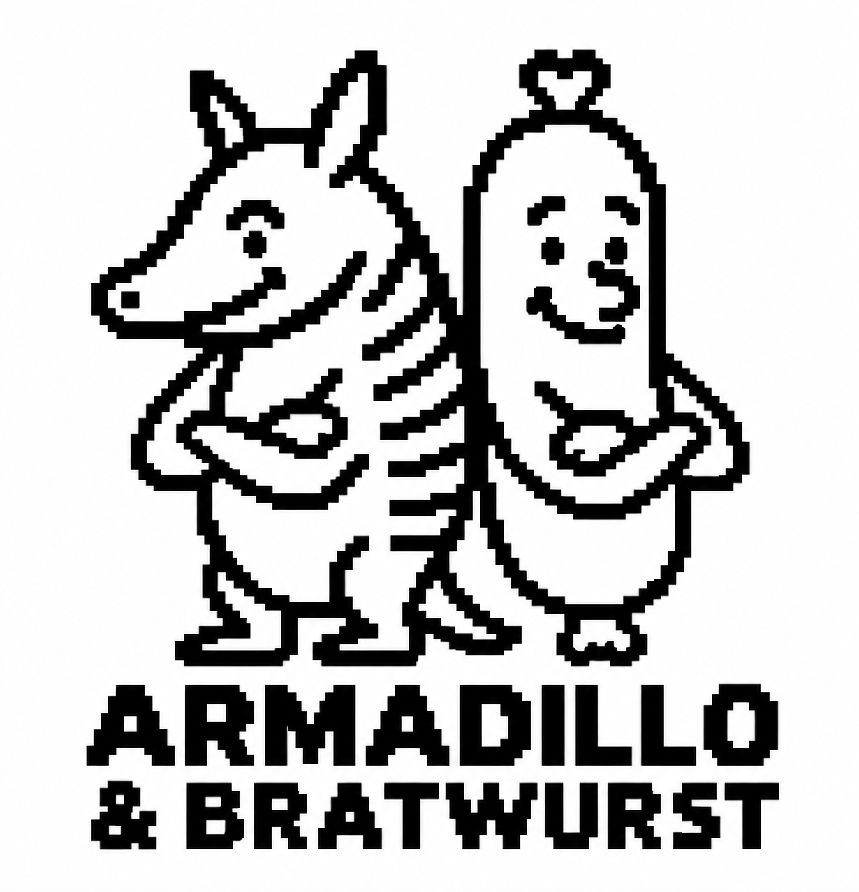 Armadillo & Bratwurst Logo